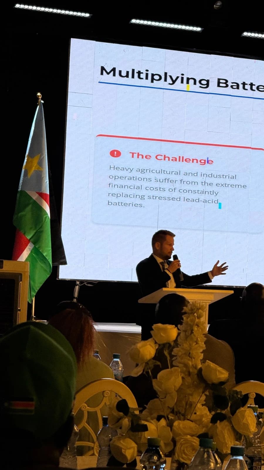 Peter Sloboda s partnermi na konferencii v Jube